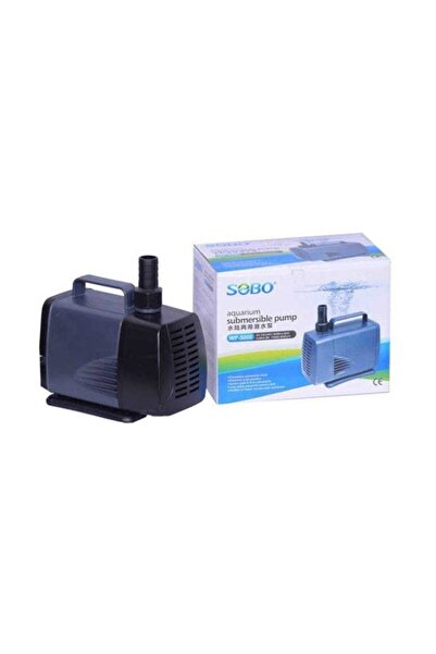 Sobo Wp-5000 Akvaryum Kafa (sump) Motoru 3000 L/s 60 W