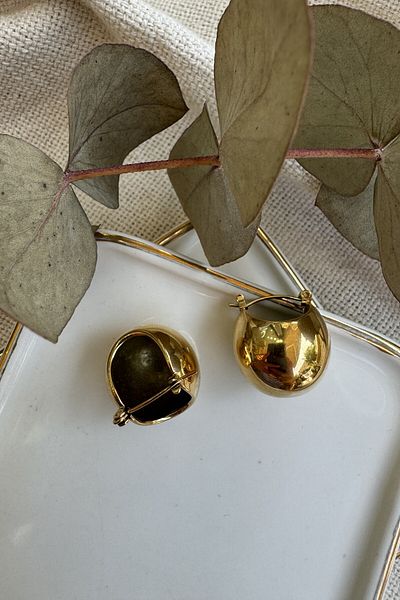 fuya design Steel Chubby Basket - Earring Design