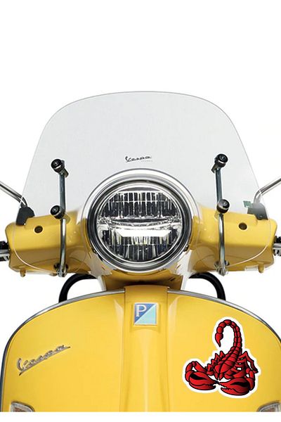 MegaSticker Autocolant Scorpion Scorpion pentru mașină/motocicletă/cască/laptop/parbriz - 14x13 cm