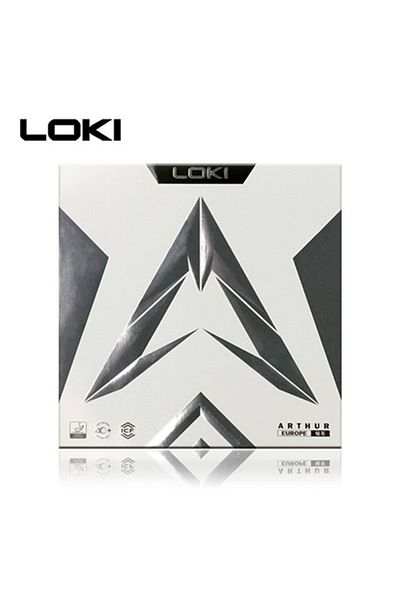 LOKİ Arthur Dimond Max Red Table Tennis Racket Rubber