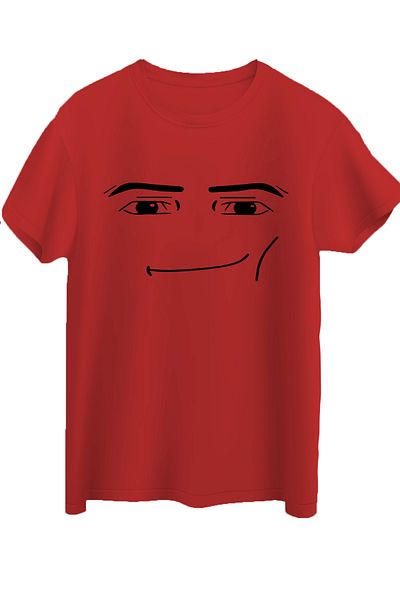 Butik Roblox Face Man White Unisex T-Shirt