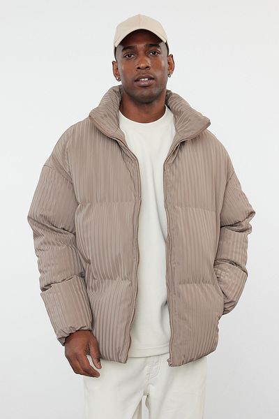 Mens beige winter jacket store