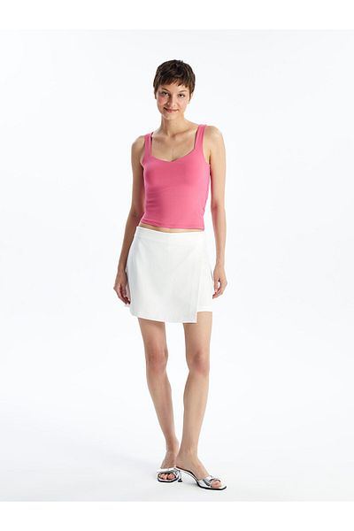 LC Waikiki Lcw Standard Fit Women's Shorts Skirt