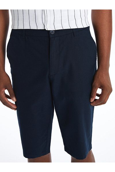 LC Waikiki Gabardine-Bermudashorts für Herren – LCW Standard Fit