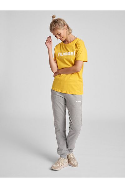 hummel HMLGO BAUMWOLL-LOGO-T-SHIRT DAMEN KURZARM