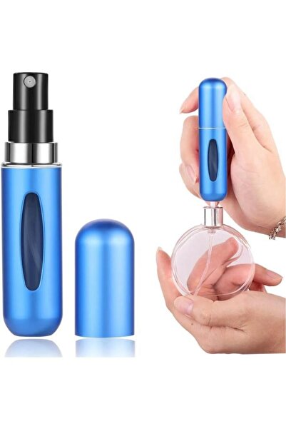 Nirnisa 5 ml Seyahat Parfüm Şişesi Doldurulabilir Mini Cep Yedek Parfüm Şişes...