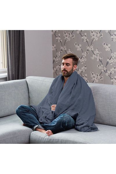 Sinada 6 Kg Weighted Blanket - TV, Sofa, Yoga, Relaxation, Hugging, Anxiety and Anxiety