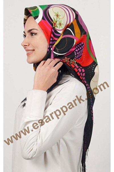 Eşarppark Piramit Püsküllü Eşarp 111-0024-21