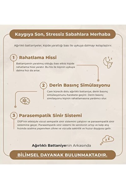 Sinada Ağırlıklı Battaniye (tv, Koltuk, Yoga, Rahatlama, Sarılma,anksiyete,kaygı ) Battaniyesi 6 Kg