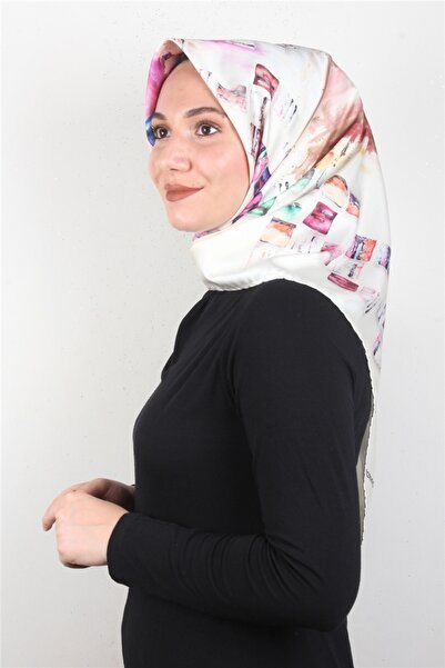 PİRAMİT Piramit Dijital Eşarp 1342-28