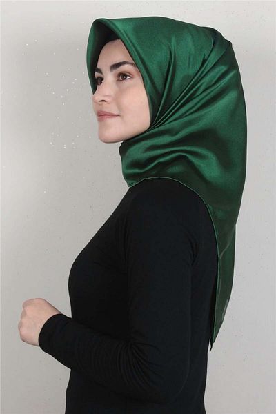 PİRAMİT Emerald Colored Pyramid Scarf 1340-20