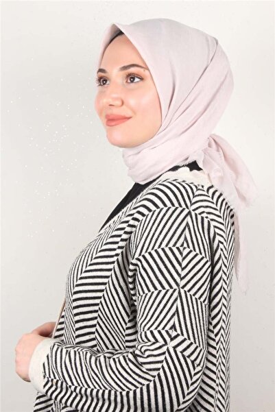 Eşarppark Bambu Kraşlı Eşarp 3081-39 Açık Toz Pembe