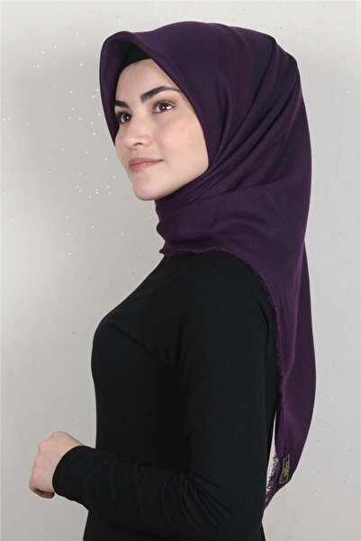 Eşarppark Vivaldi Pamuk Eşarp 1404-1 Mor