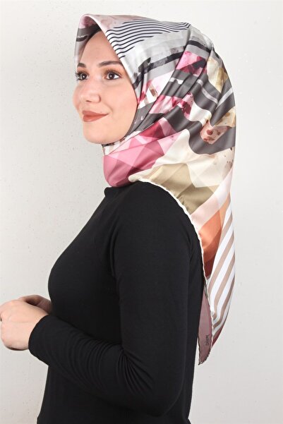 PİRAMİT Piramit Dijital Eşarp 1346-31