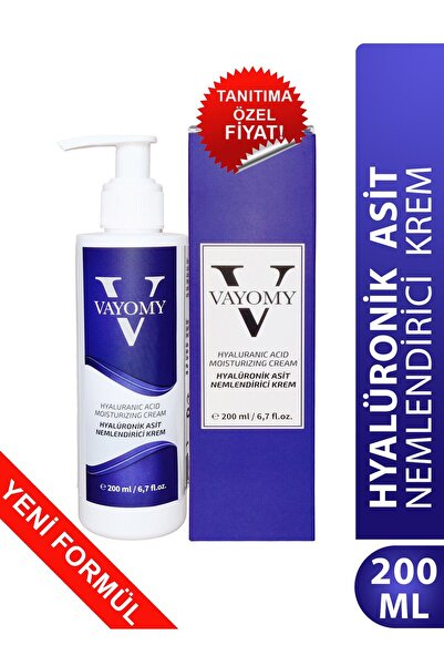 Vayomy Hyaluronik Asit Nemlendirici Krem Bakım Kremi 200ml