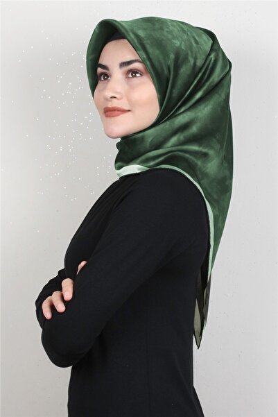Aker Düz Ipek Eşarp 7208701-352 Zümrüt