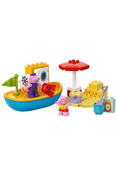 LEGO DUPLO Peppa Pı g Boating 10432 - Mini Figure for Children Age 2 and Up