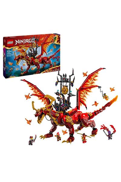 LEGO Ninjag O 71822 Movement Welding Dragon - 6 Mini Figures for Ages 12 and up