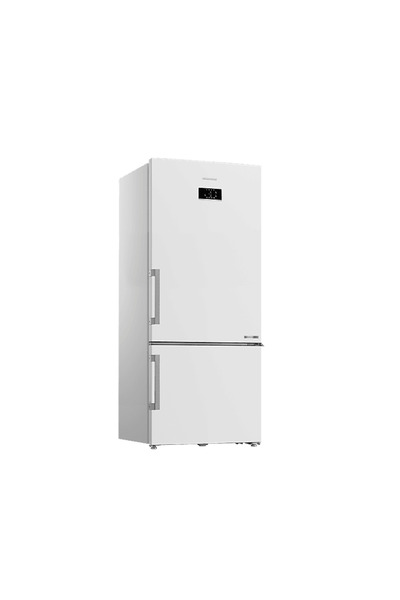 Grundig GPKND 551 E Enerji Sınıfı 551L Duo No-Frost Alttan Donduruculu Buzdolabı Beyaz
