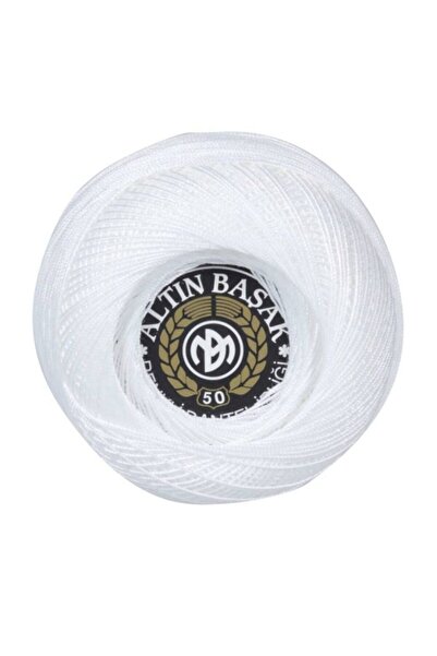 Altınbaşak Beyaz Renkli Dantel İpliği