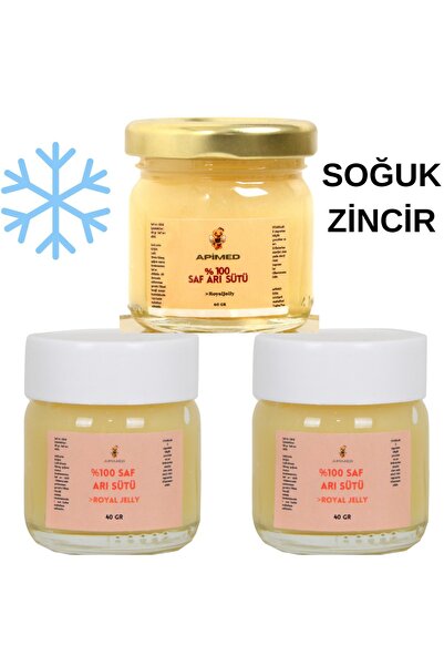 APİMED SAF ARI SÜTÜDoğal, Taze ve Soğuk Zincirli Gönderim | Enerji ve Bağışık...