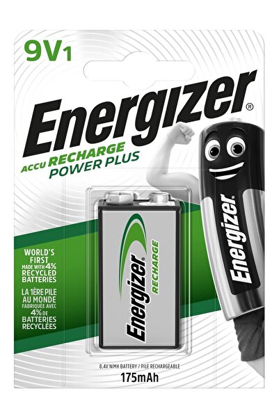 Energizer Energizer Power Plus Şarjlı 9V Tekli Pil