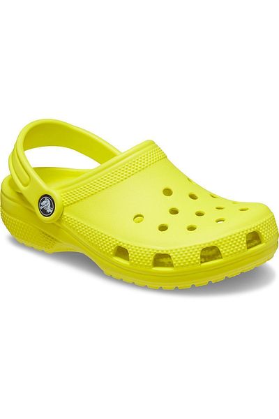 Crocs Classic Clog T Kids Yellow Slippers
