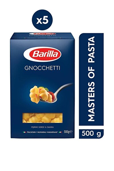 Barilla Deniz Kabuğu (GNOCCHETTİ) Makarna 500 G. 5'li