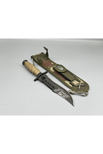 halmak Dövme Çelik Kamp ve Balıkçılık Bıçağı