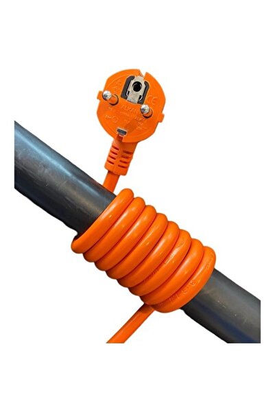Alkan 3g 1,5 Mm² 3500w Profesyonel Uzatma Kablosu ( %100 Bakır ) Turuncu - 10 Metre