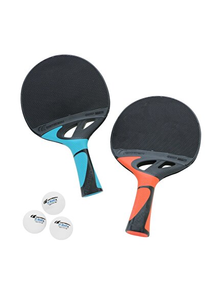 Cornilleau Pachet Tacteo Duo 2 Rachete 3 Mingi Set Rachete Tenis de Masă pent...