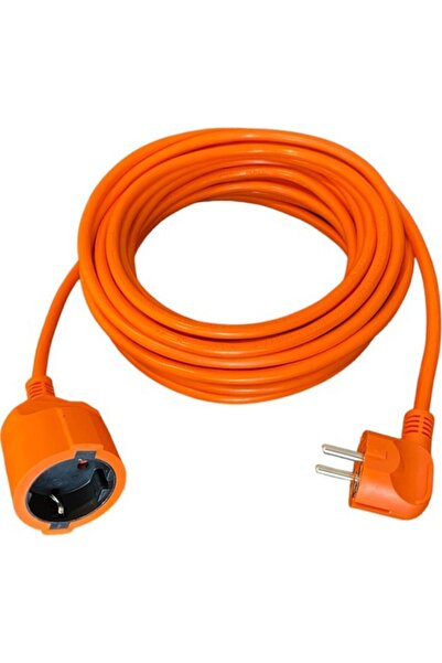 Alkan 3g 1 Mm² 2200w Profesyonel Uzatma Kablosu ( %100 Bakır ) Turuncu - 15 M...