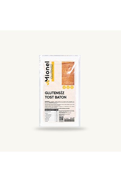 Mionel Glutensiz Tost Ekmek 300gr