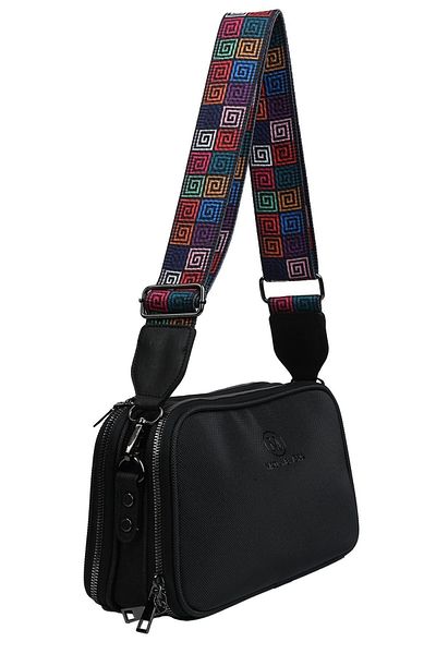 HNB Bag Crossbody Women's Shoulder Bag Madame Vera Mv015 Lacoste Black