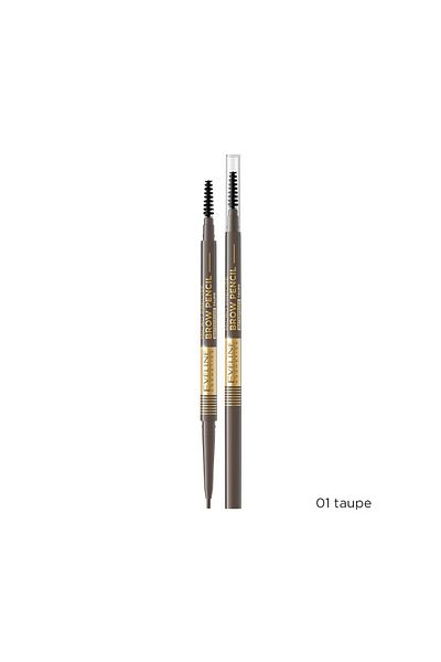 Eveline Cosmetics Micro Precision Fabric Pencil - Delicate Eyebrow Design