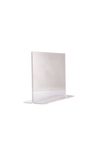 Formmaxglas 5 Pieces T Type Horizontal A5 Plexi Foyluk Brochure Holder