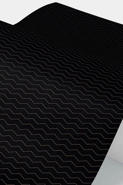 AkalBatu No1 Classic Series of 25 Pelur Paper Black-70X100 cm