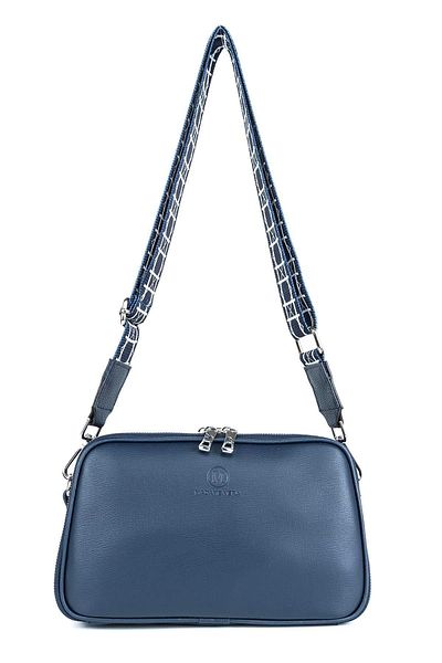 HNB Vona Bags Cross Strap Women's Shoulder Bag Madame Vera Mv015 Navy Blue