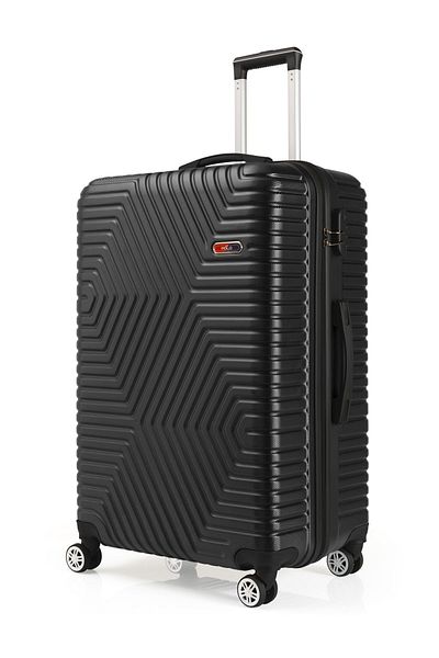 G&D Polo Suitcase Economic Black Suitcase - Large, Medium and Small Portable