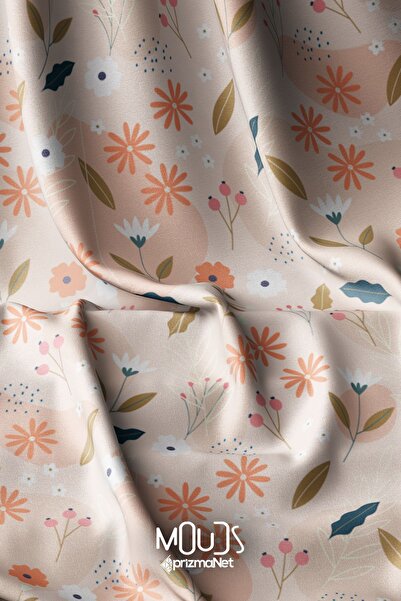 Moud's Осінь New 2 Візерунковий цифровий принт Суетімський матеріал - 155 см ...