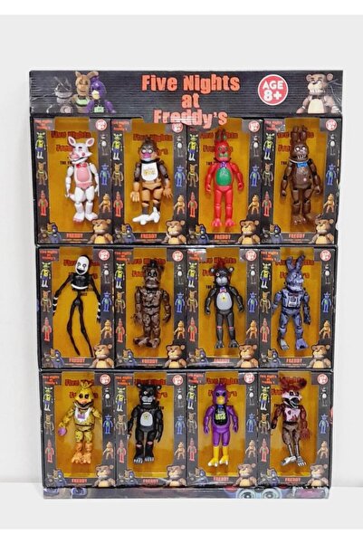 Retoys Five Nights at Freddys  15 CM Işıklı Figür Süpriz Tekli Gönderim (1ADET)