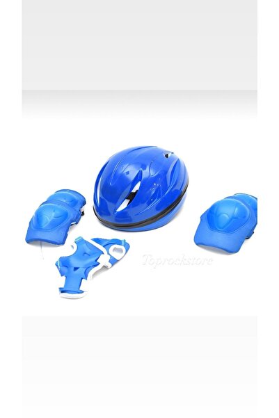 TOPROCKSTORE Çocuk Kask Dizlik Dirseklik Eldiven Koruyucu Set 7 Parça