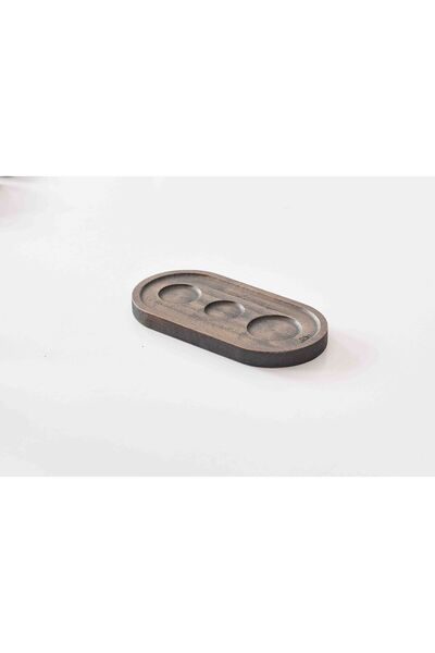 Davi Ahşap Ahşap Kişiye Özel Gürgen Ağacı Türk Kahvesi Sunum Tabağı