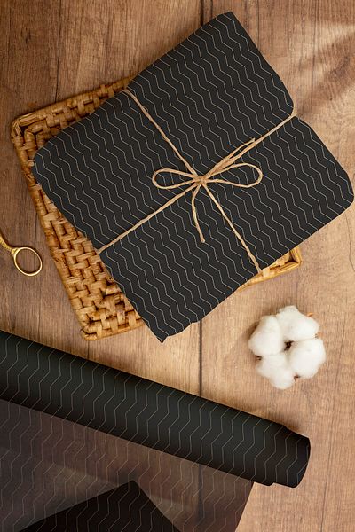 AkalBatu No1 Classic Series of 25 Pelur Paper Black-50X70 cm