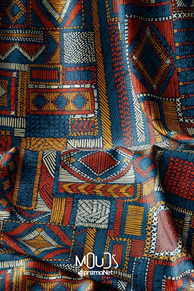 Moud's أناتوليا 6 منقوشة من جلد الغزال - 155 سم Kms-19