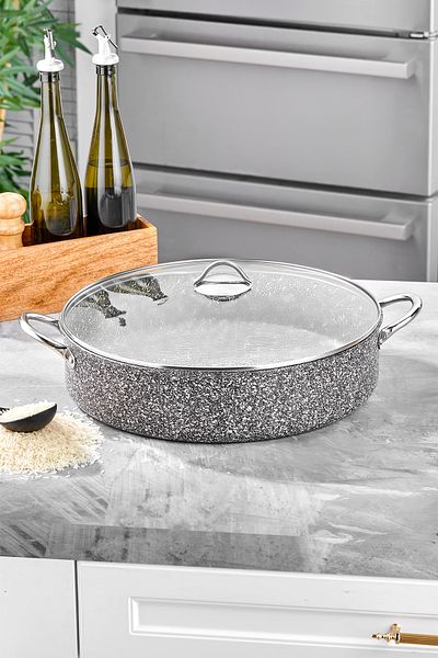 Taç Μεταλλική κατσαρόλα 40 cm Ultra Granite Plated