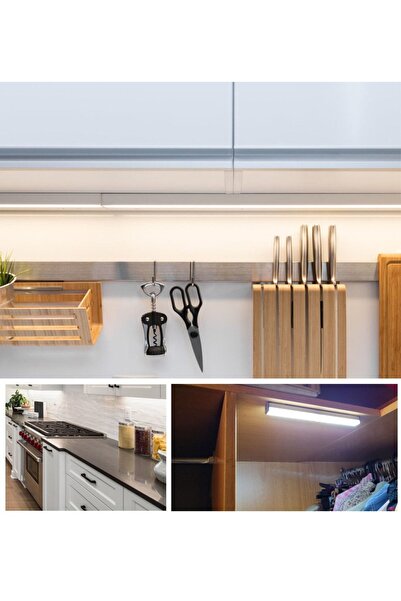 Noas Led Floresan Bant Armatür Aydınlatma 60 Cm Beyaz