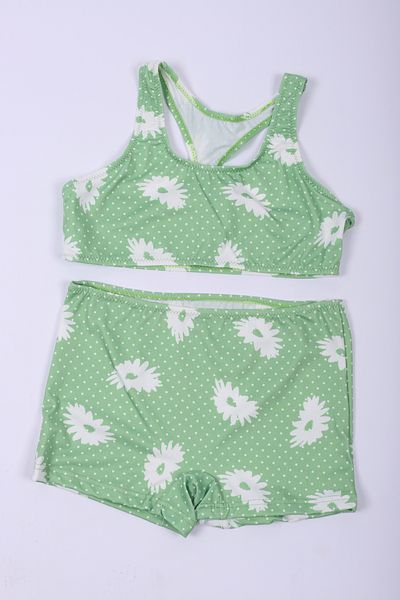 My-o Girl's Bikini with Shorts - Swimmer Style