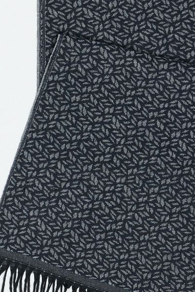 ALTINYILDIZ CLASSICS Ανδρικό κασκόλ Navy μπλε-γκρι σχέδιο