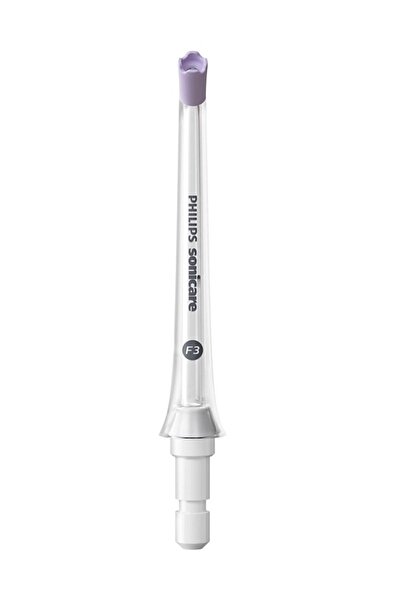 Philips Sonicare Ağız Duşu Yedek Başlığı,  Derinlemesine Diş Arası Temizliği, 2’li Şeffaf, HX3062/00